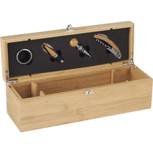 Load image into Gallery viewer, Bamboo Wine Case Set
