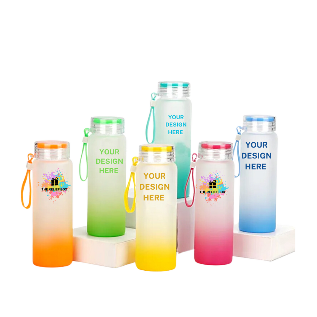 Gradient Glass Bottle