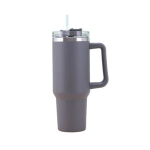 Tumbler With Straw Covers Cup w/Lid 40oz