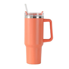 Load image into Gallery viewer, Tumbler With Straw Covers Cup w/Lid 40oz
