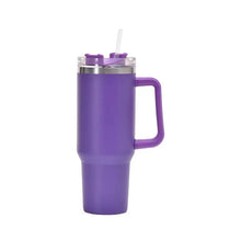 Load image into Gallery viewer, Tumbler With Straw Covers Cup w/Lid 40oz
