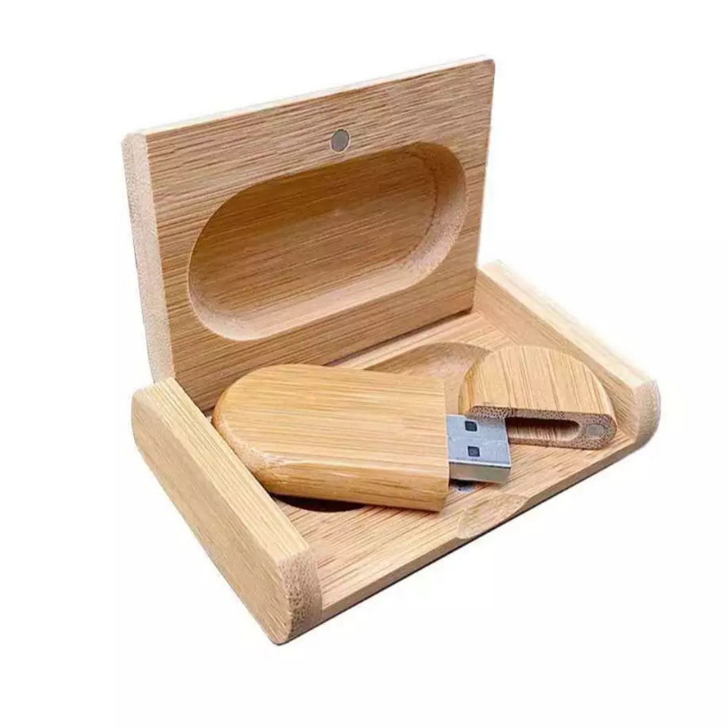 Personalized New Wooden USB with Case  (16gb)