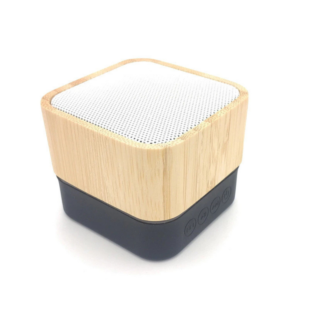 Square Bamboo Bluetooth Speaker