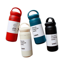 Load image into Gallery viewer, Stainless Steel Travel Tumbler Mug Flask w/ Handle 350mL
