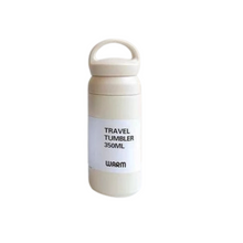 Load image into Gallery viewer, Stainless Steel Travel Tumbler Mug Flask w/ Handle 350mL
