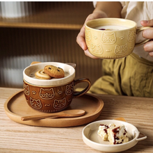 Load image into Gallery viewer, Ceramic Mugs With Lids Cartoon
