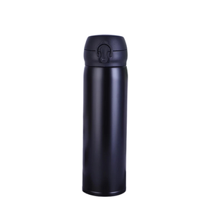 Stainless Steel Thermos Vacuum Flask Tumbler w/ Fliptop and Lock 500mL