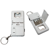 Load image into Gallery viewer, Bamboo Multi-Tool Keychain
