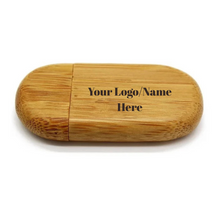Load image into Gallery viewer, Personalized New Wooden USB with Case  (16gb)
