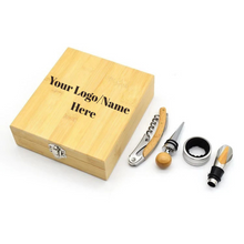 Load image into Gallery viewer, Bamboo Wine Gift Box
