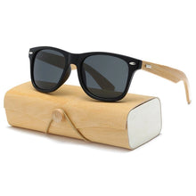 Load image into Gallery viewer, Bamboo Glasses With Wood Case
