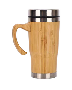Bamboo Coffee Mug with Handle 450ML