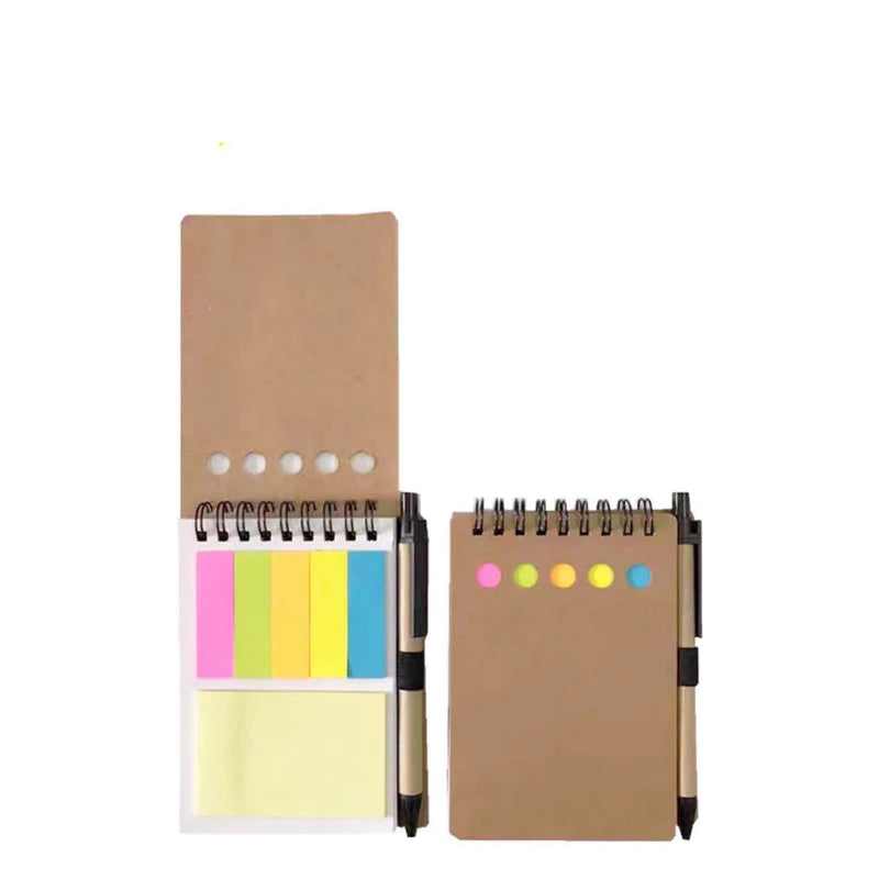 Notebook with Sticky-note and Pen – thereliefbox