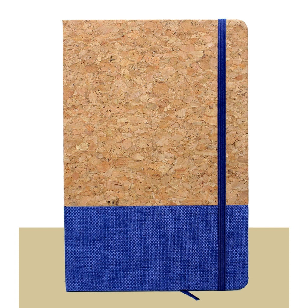 Eco Friendly Cork Fabric Notebook with Stylus Bamboo Accent Pen