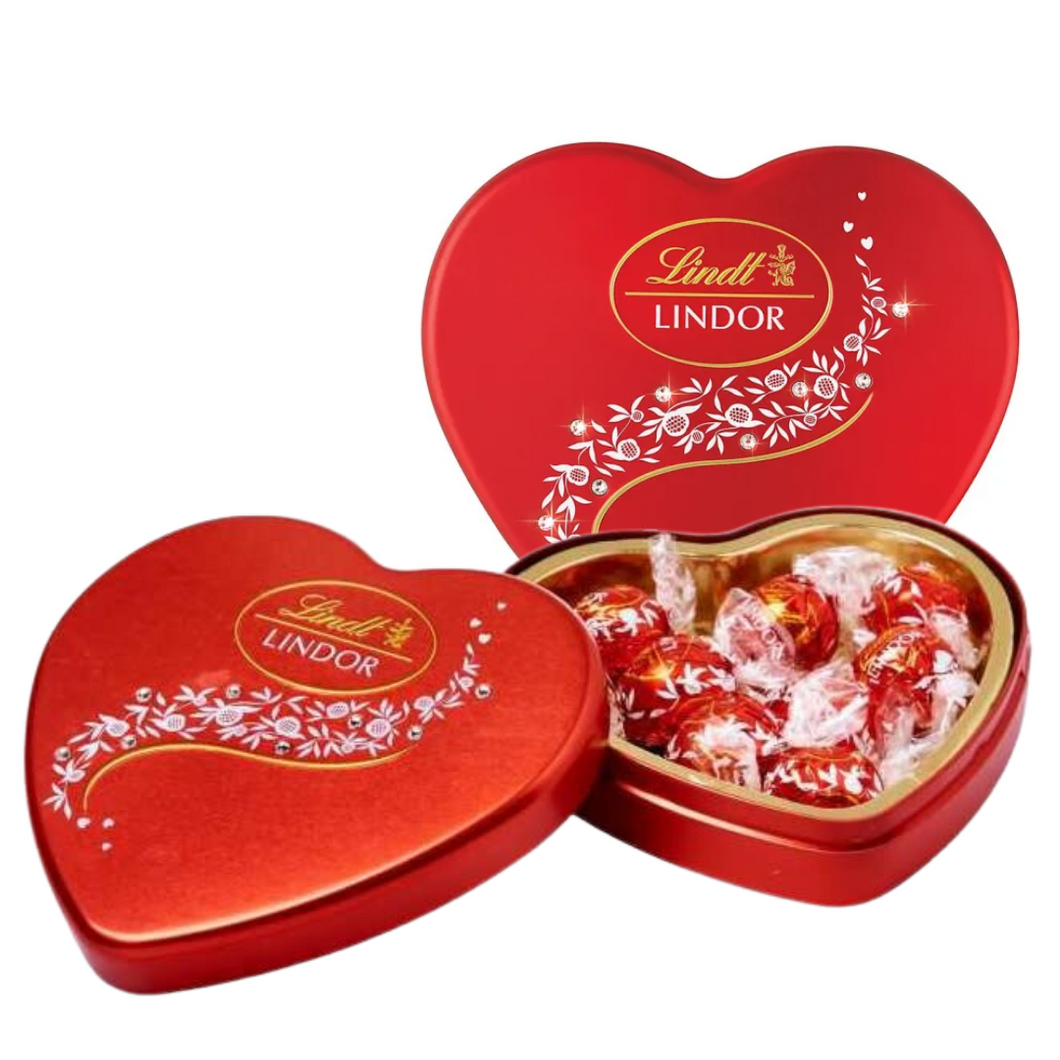 Lindt Lindor Crystal Heart Chocolate 96g